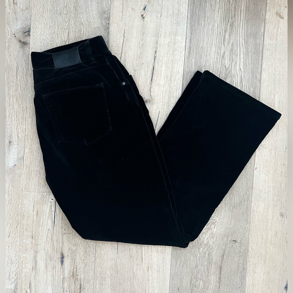 Ralph Lauren Velvet Petite chino straight leg pants size 6P